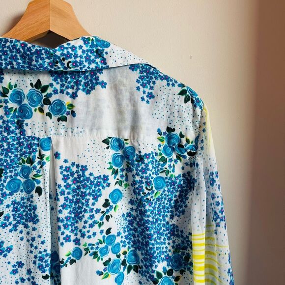 All Things Mochi Alona Floral Maxi Shirtdress – Size Large – Designer Statement - Picture 10 of 15